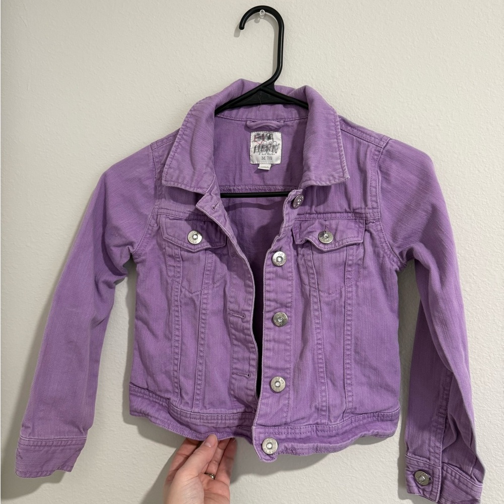 Purple Denim Jacket